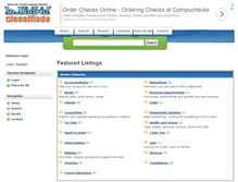 Tablet Screenshot of classifieds.inmadrid.com